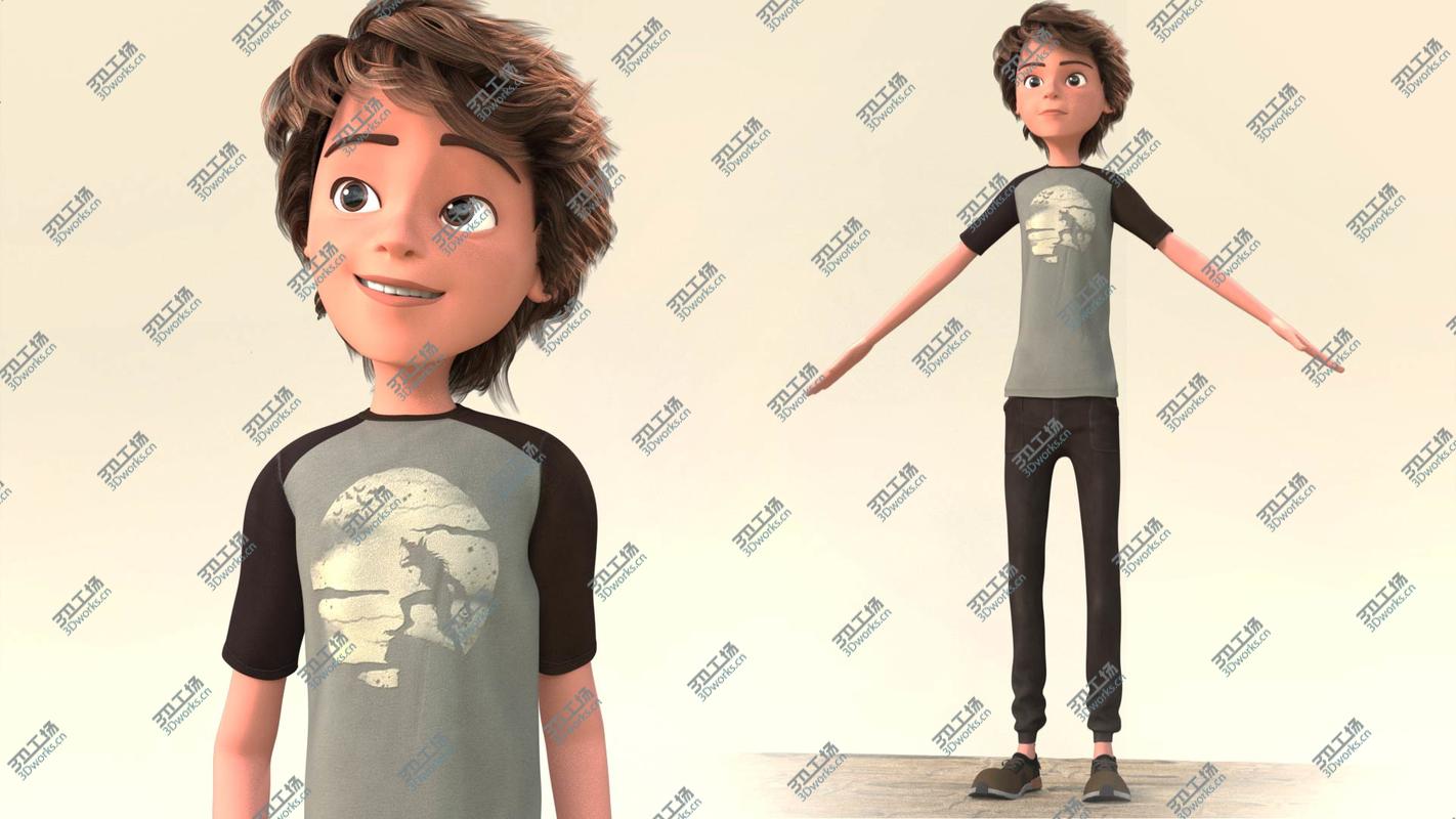 images/goods_img/20210313/3D TOON BOY 2 - RIGGED model/1.jpg
